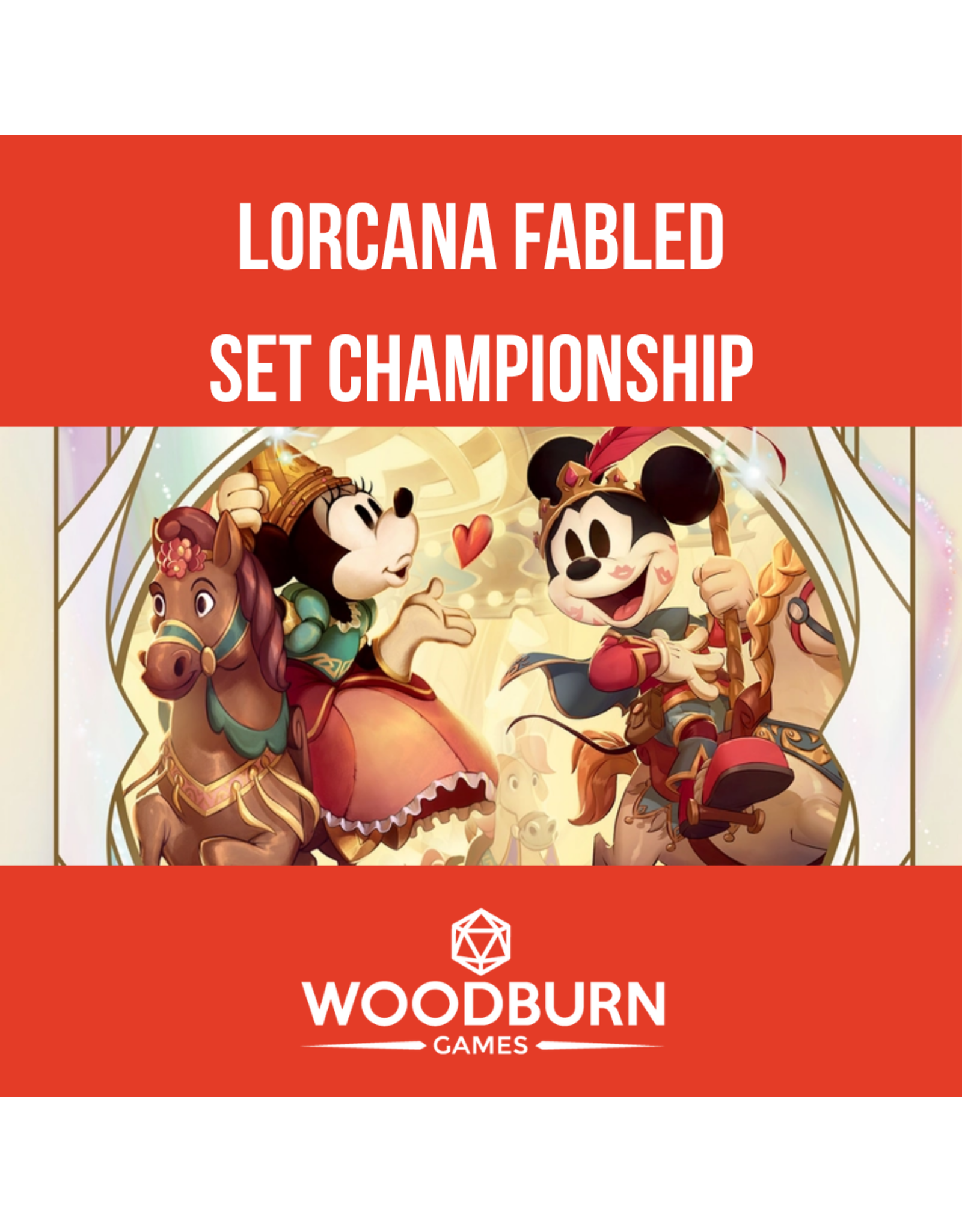 Disney Lorcana: Fabled Set Championship 10/25 4:00PM