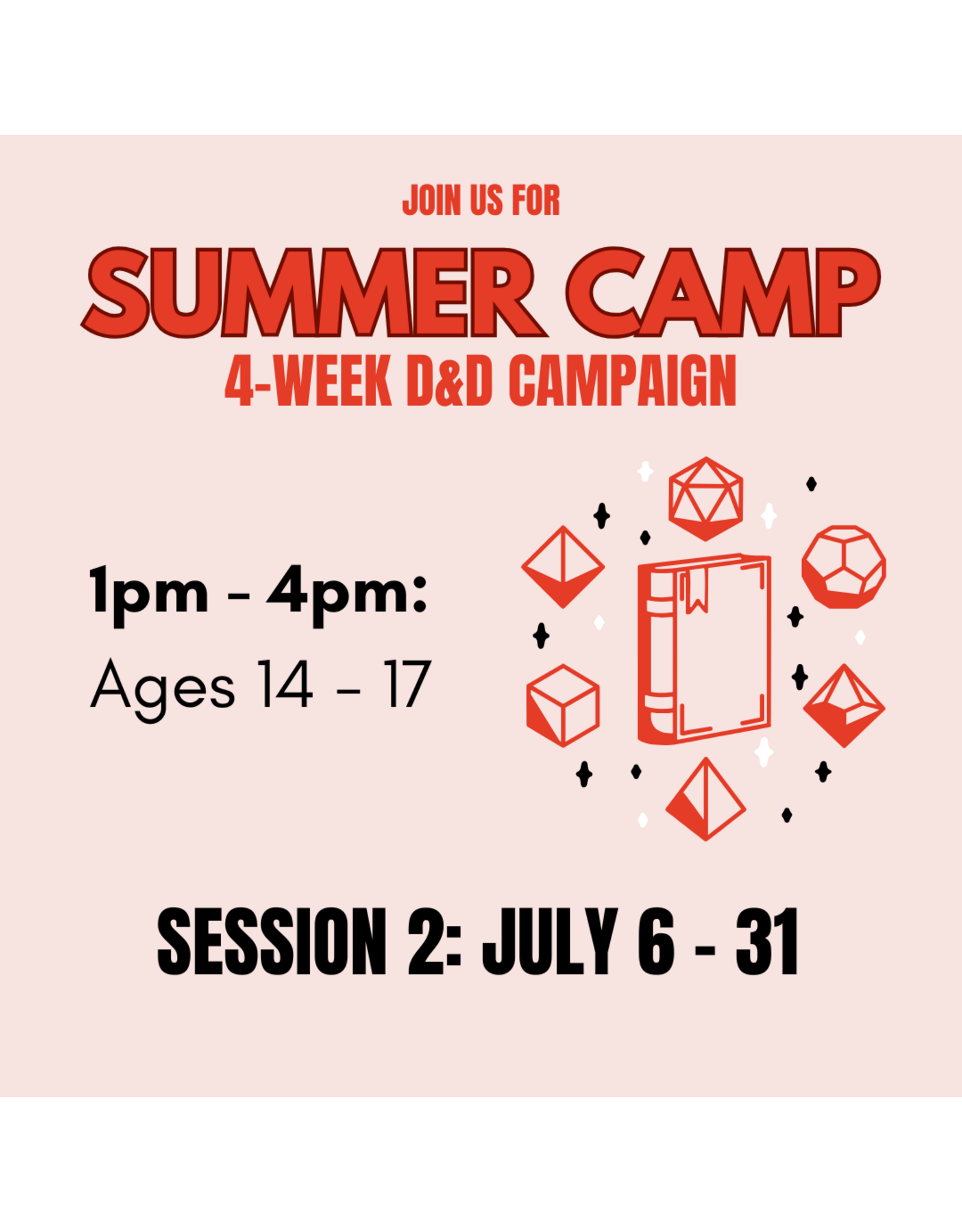 2026 Summer Camp (4-week)