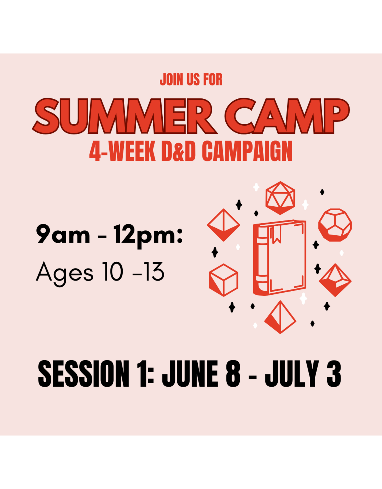2026 Summer Camp (4-week)