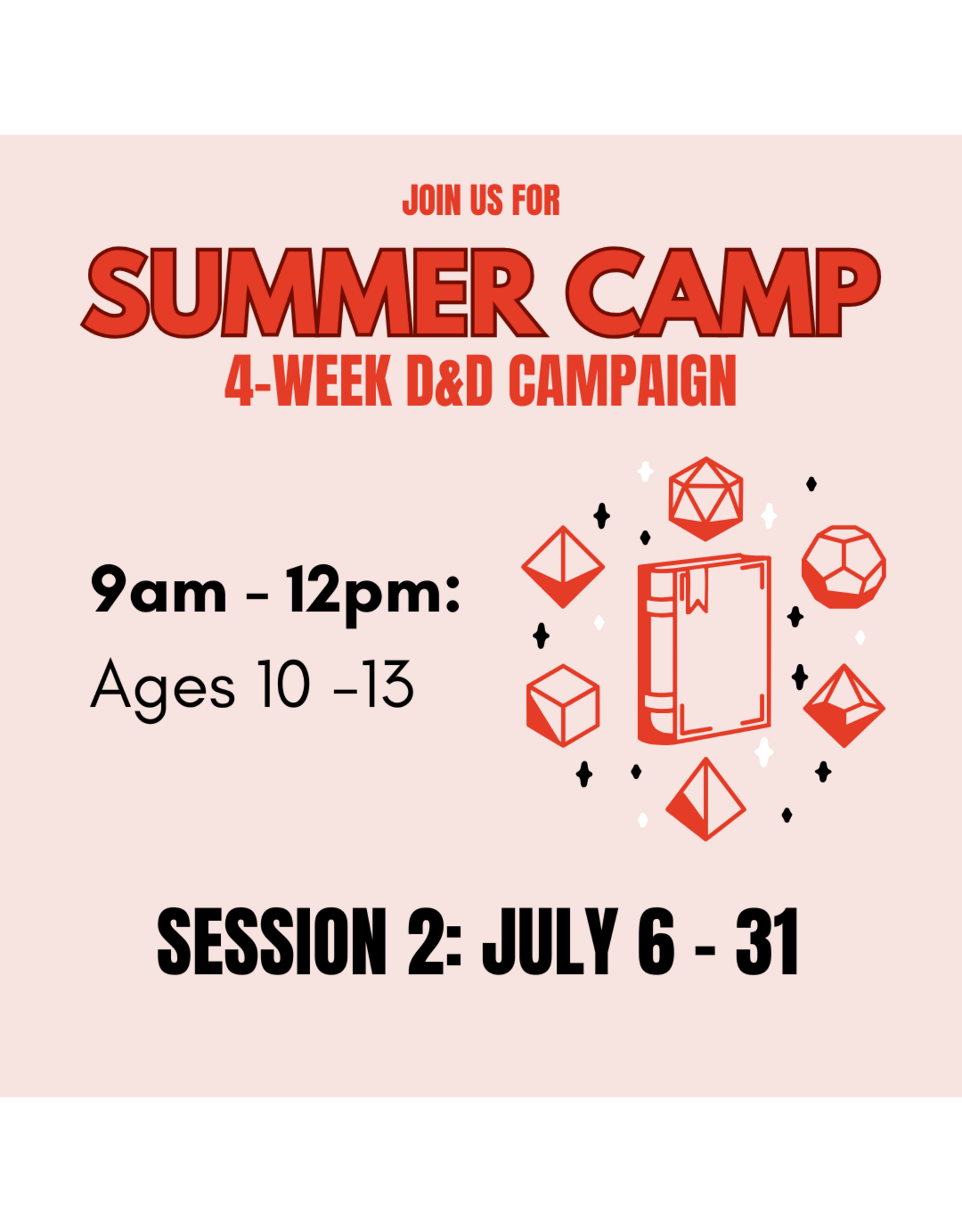 2026 Summer Camp (4-week)