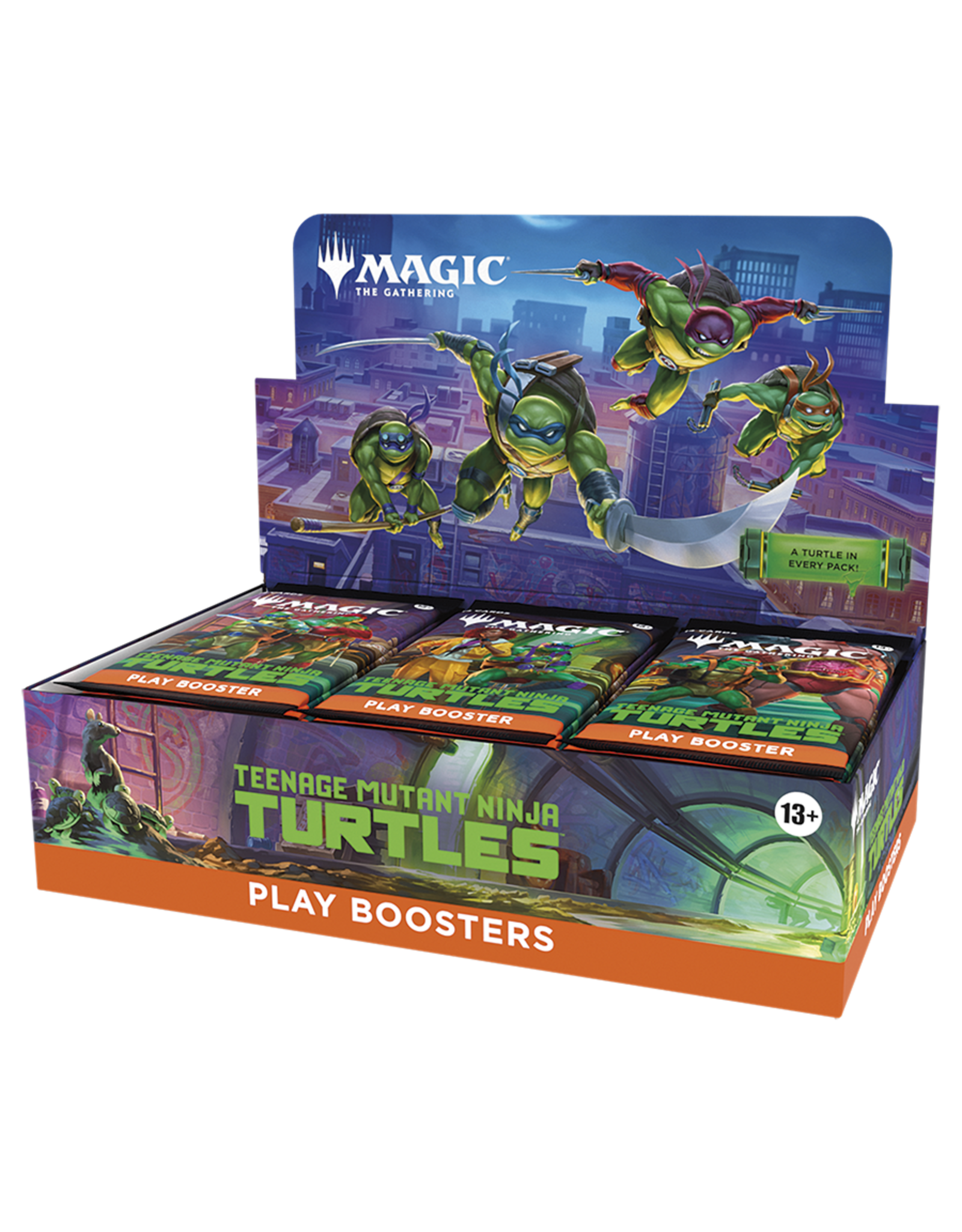 Magic the Gathering: Teenage Mutant Ninja Turtles: Play Booster Display