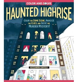 Macmillan Publishers Color and Solve: Haunted Highrise