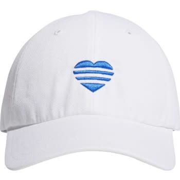 adidas women's 2020 3 stripe heart golf hat