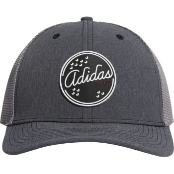 black adidas trucker hat