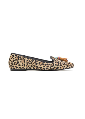 hush puppies leopard flats