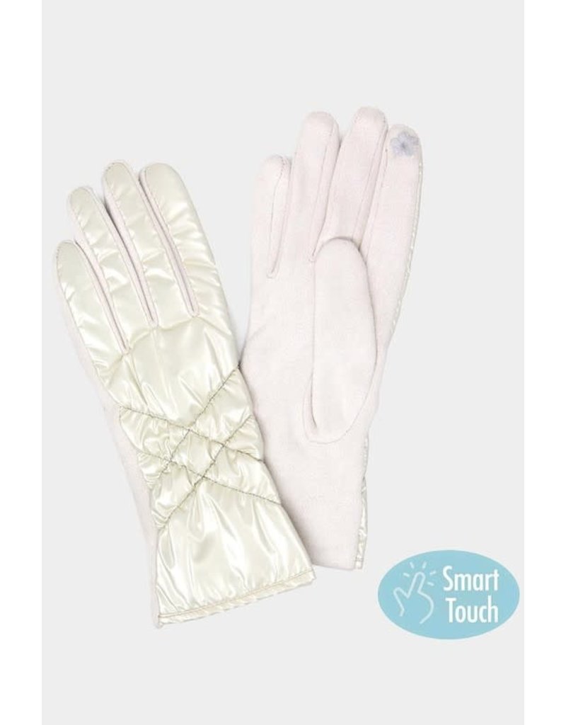 Wona Wona Quilted Shiny Smart Glove