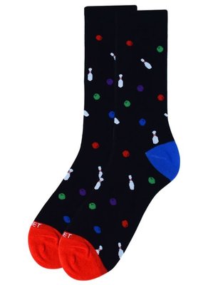 Selini Men's Novelty Socks Bowling