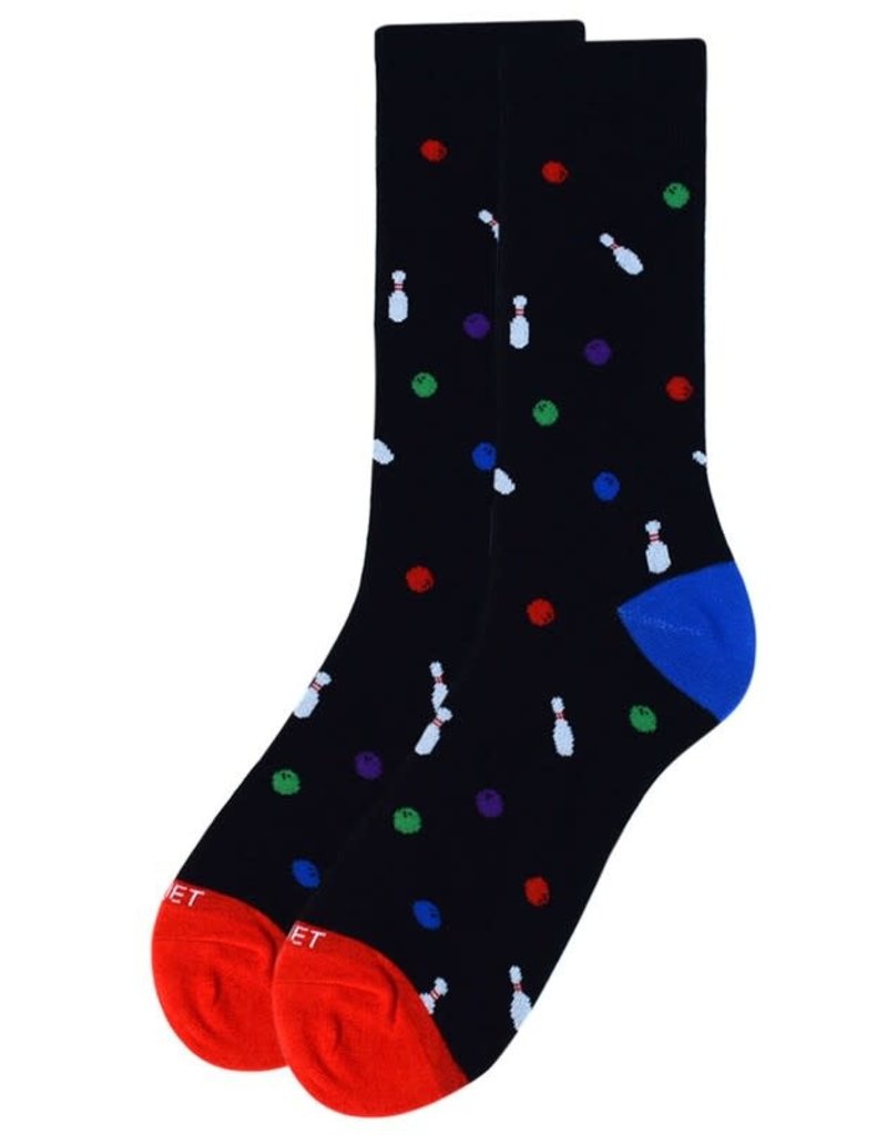 Selini Selini Men's Novelty Socks Bowling