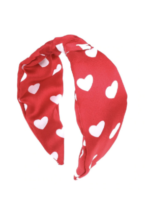 Selini Red Heart Headband
