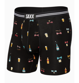 Saxx Vibe Boxer Brief Bow Ties N Booze