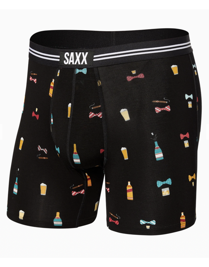 Saxx Saxx Vibe Boxer Brief Bow Ties N Booze