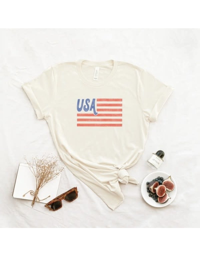 Oat Collective Oat Collective "USA" Graphic T Shirt