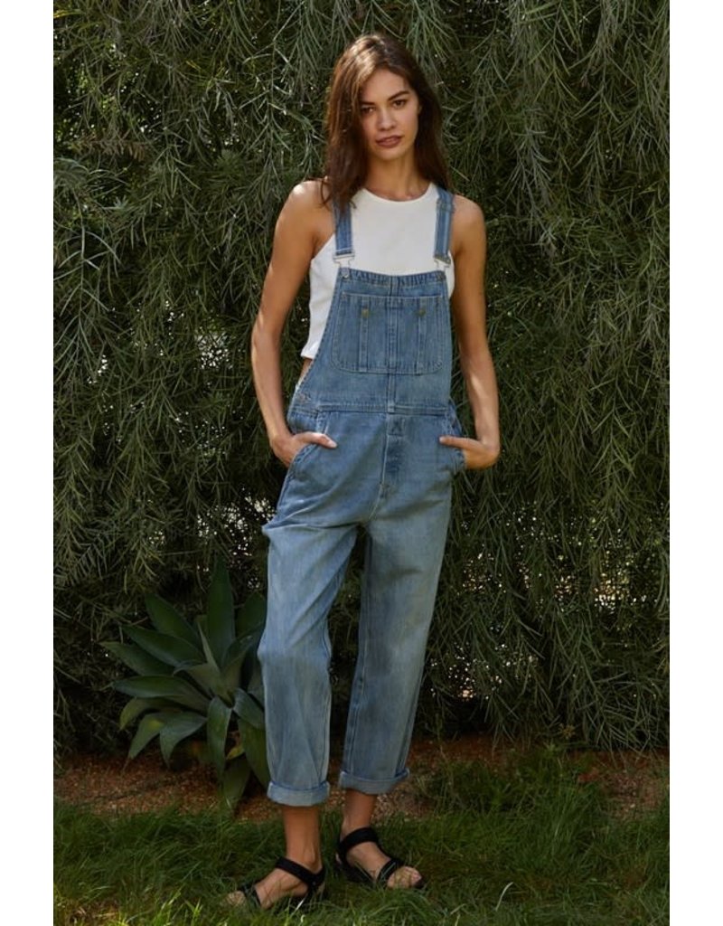 By Together By Together Denim Washed Overalls Jumpsuit