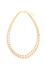 Beljoy Beljoy Hattie Double Layer Gold Necklace