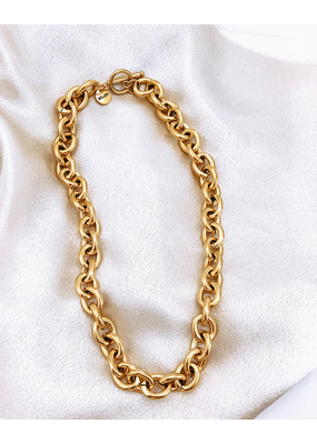 Beljoy Starlette Chain Toggle Necklace II 16"