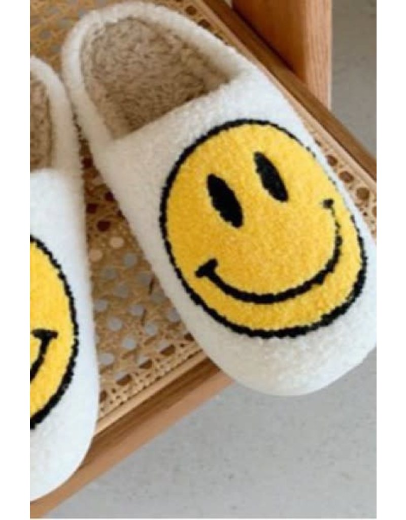 Miss Sparkling Miss Sparkling Smiley Face Slippers