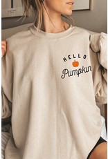 Blume + Co. Blume + Co "Hello Pumpkin" Graphic Sweateshirt