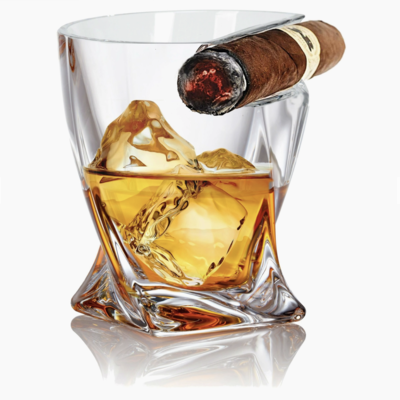 Bezrat Twisted Cigar Glass