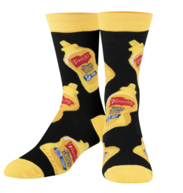 Odd Sox Men's Crazy Socks French's Mustard