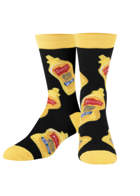 Odd Sox Men's Crazy Socks French's Mustard