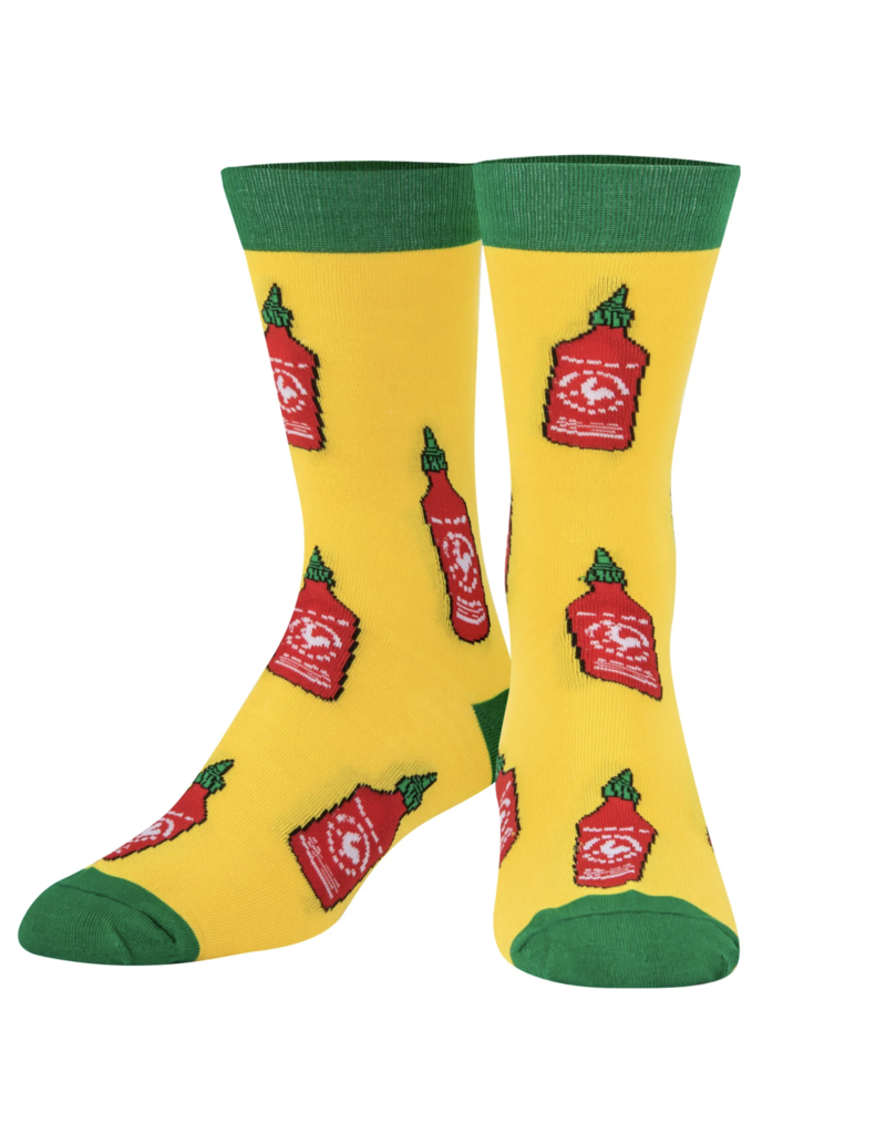 Odd Sox Odd Sox Men's Crazy Socks Sriracha Chili Sauce