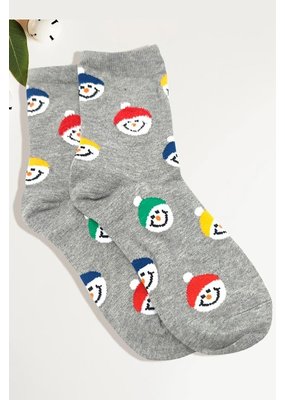 Wona Christmas Snowman Socks