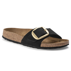 Birkenstock Birkenstock Madrid Big Buckle Nubuck Leather Sandal