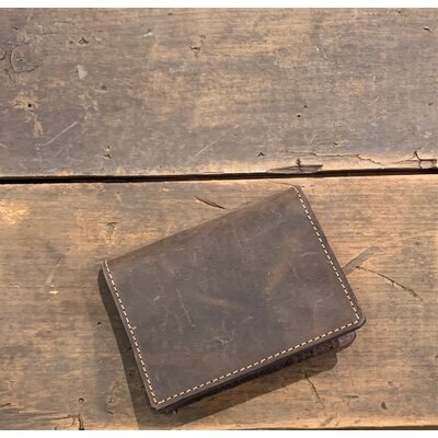 Cli Leather Bi Fold Wallet