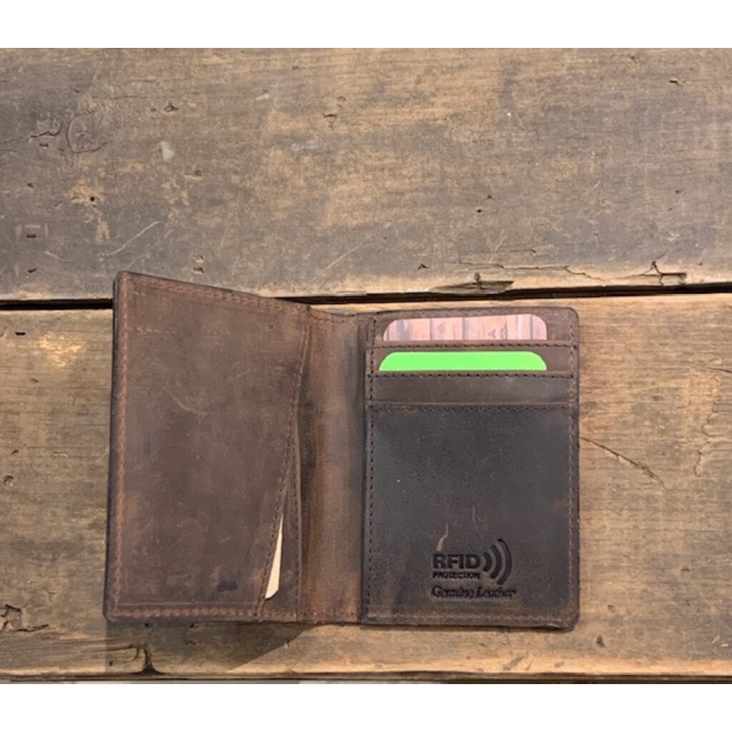 Cli Cli Leather Bi Fold Wallet