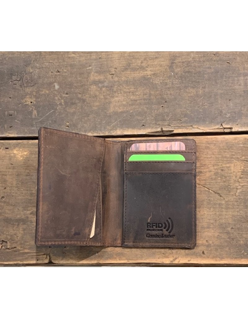 Cli Cli Leather Bi Fold Wallet