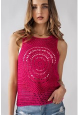 Trend Notes Trend Notes Crochet Knit Tank
