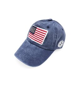 Love and Repeat American Flag Baseball Hat