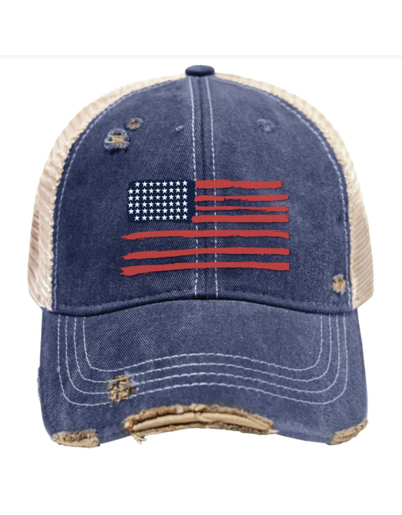 Retro Brand Retro Brand USA Flag Hat