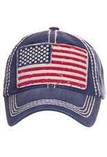 Hana Hana Americana Flag Vintage Baseball Cap