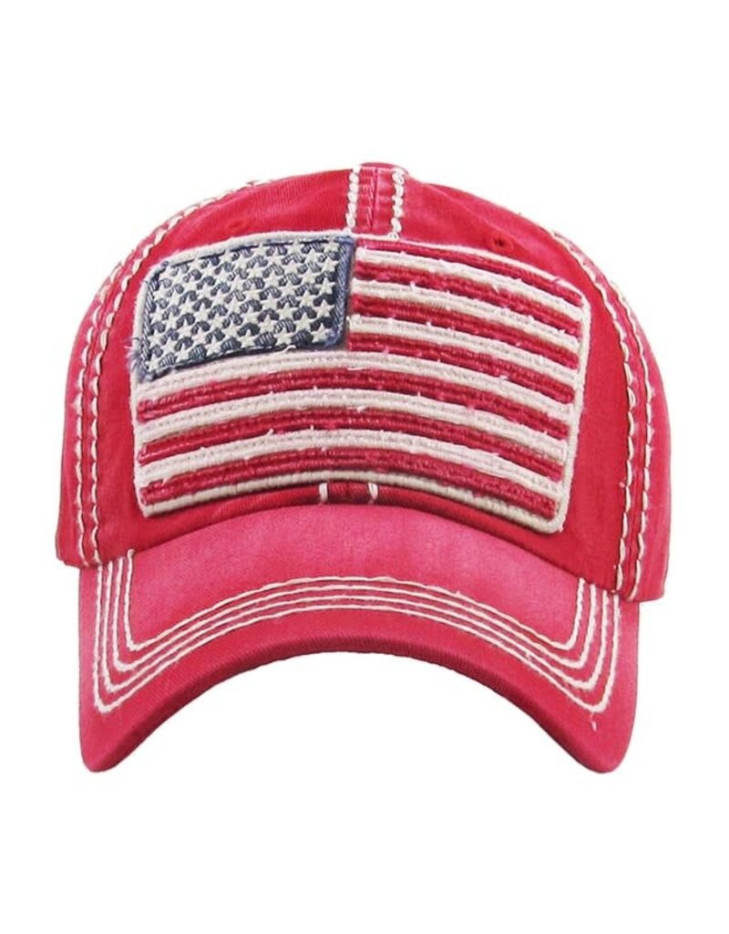 Hana Hana Americana Flag Vintage Baseball Cap