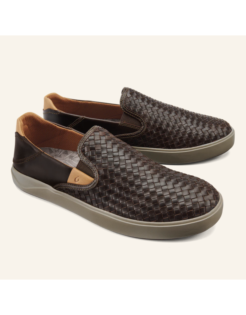 Olukai Men's Lae Ani Lau Hala Slip On Sneaker