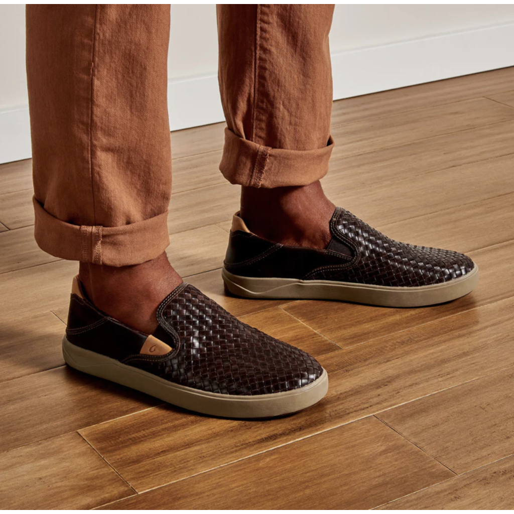 Olukai Men's Lae Ahi Lauhala Slip On Sneaker