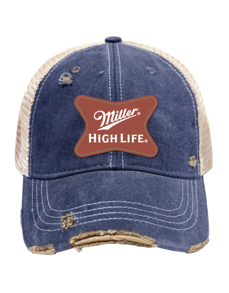 Retro Brand Miller High Life Hat BMIL020H Navy - Bootery Boutique