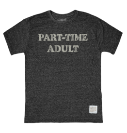 Retro Brand Part Time Adult T Shirt