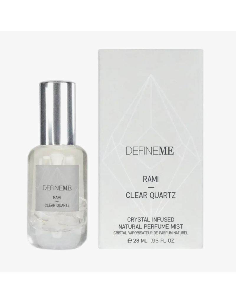 Define Me Define Me Rami Clear Quartz Crystal Infused Perfume Mist