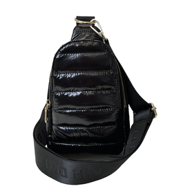 Ahdorned Eliza Quilted Puffy Sling Bag