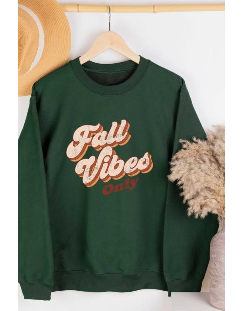 A. Blush A. Blush Fall Vibes Only Sweatshirt