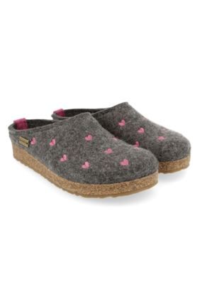 Haflinger Cuoricini Slipper Clog