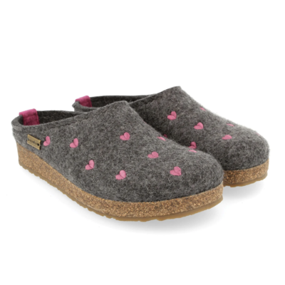 Haflinger Cuoricini Slipper Clog