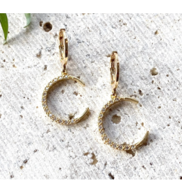 VB & CO Moon Earrings