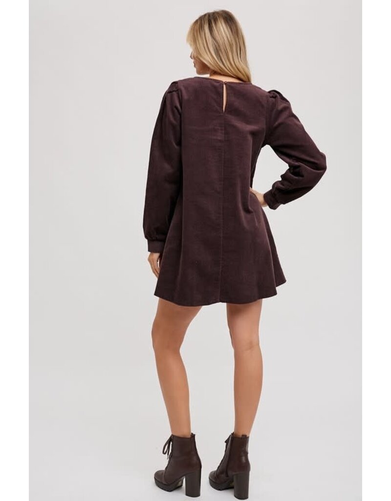 Bluivy Bluivy Corduroy Mini Dress