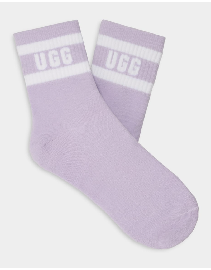 Ugg Ugg Dierson Logo Quarter Sock