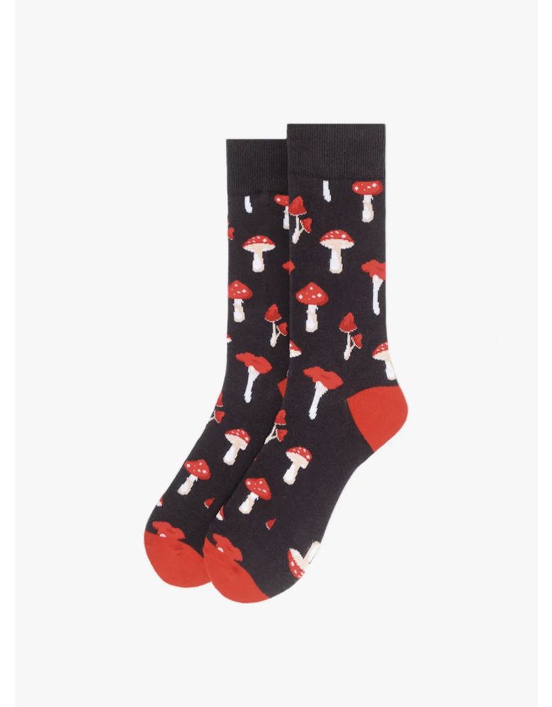 Selini Selini Men's Novelty Socks Mushroom