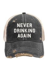 Retro Brand Retro Brand Never Drinking Again Hat