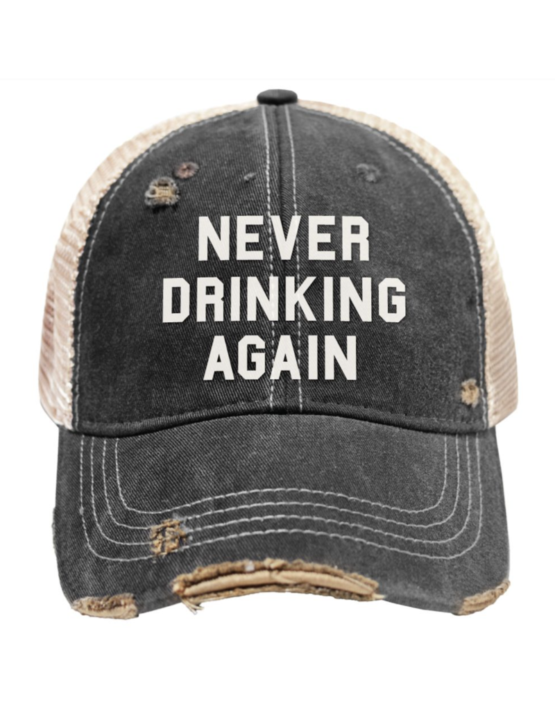 Retro Brand Retro Brand Never Drinking Again Hat